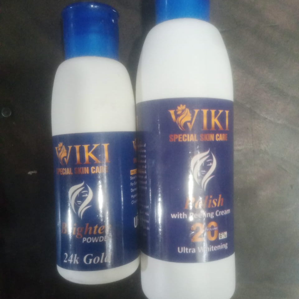 WIKI Special Skin Care Polish with Peeling Cream – 24K Gold | 200ml