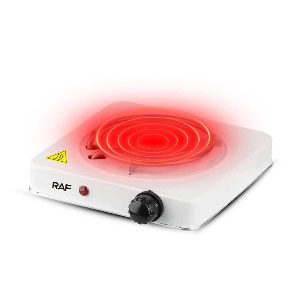 RAF Electric Stove – 1000W Hot Plate | Heats in 2 Minutes | Automatic & Easy to Clean