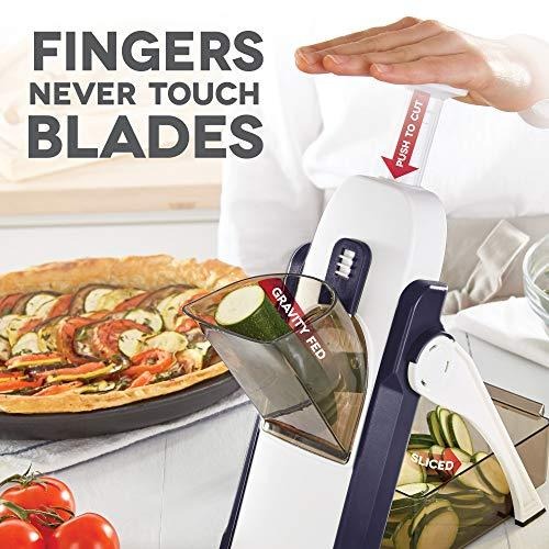 Multifunction Vegetable Cutter – Safe Mandolin Kitchen Slicer & Salad Chopper