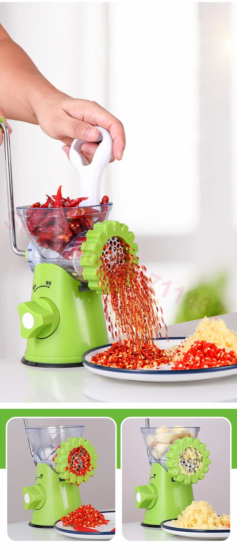 Multifunctional Grinder – High-Quality Meat Mincer, Vegetable Chopper & Blender