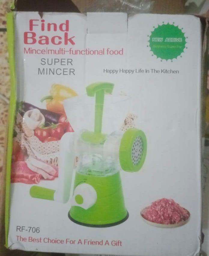 Multifunctional Grinder – High-Quality Meat Mincer, Vegetable Chopper & Blender