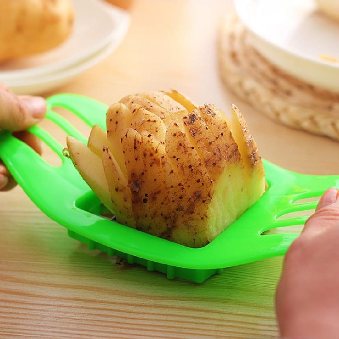 Multifunctional Potato Cutter & French Fry Maker – Easy Home Fries Slicer