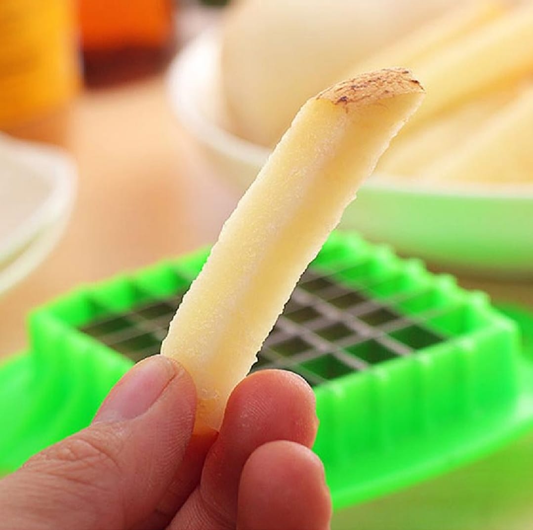 Multifunctional Potato Cutter & French Fry Maker – Easy Home Fries Slicer