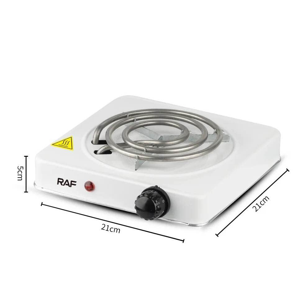 RAF Electric Stove – 1000W Hot Plate | Heats in 2 Minutes | Automatic & Easy to Clean